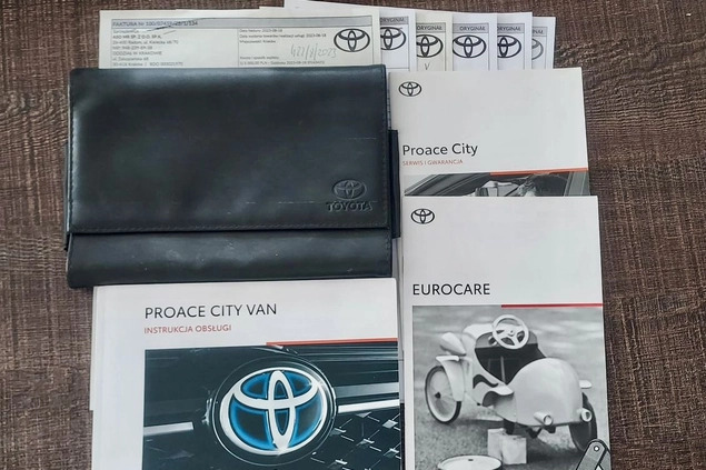 Toyota ProAce cena 59900 przebieg: 127100, rok produkcji 2021 z Kraków małe 352
